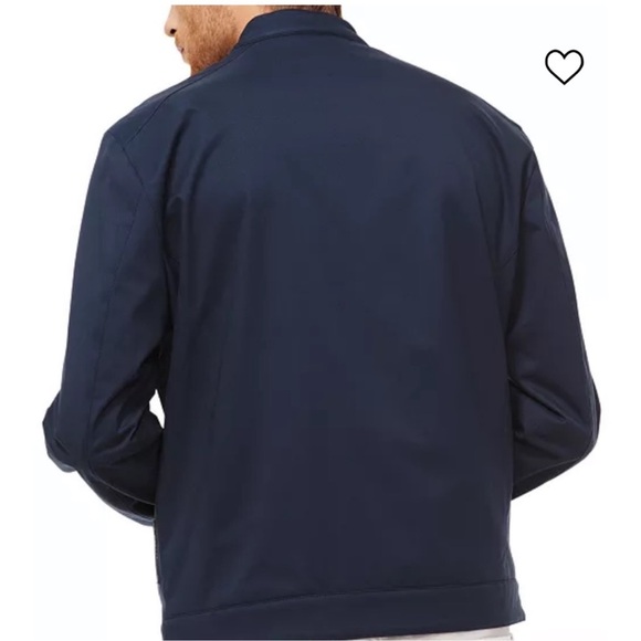 Men’s Michael Kors Navy Racer Jacket - Picture 8 of 10